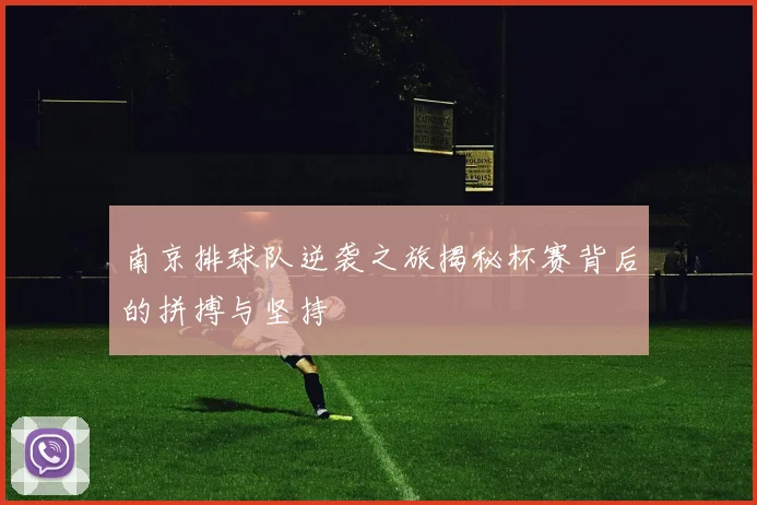 南京排球队逆袭之旅揭秘杯赛背后的拼搏与坚持